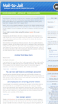 Mobile Screenshot of mail-to-jail.com